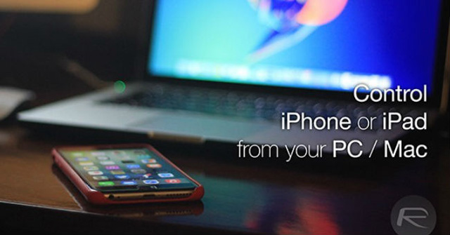 điều khiển iPhone, iPad từ xa bằng laptop Macbook Pro cũ