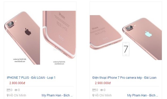 iPhone 7 hàng nhái