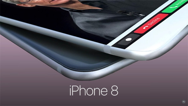 touch bar trên iphone 8