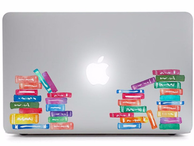 rang trí chiếc Macbook của bạn bằng những sticker