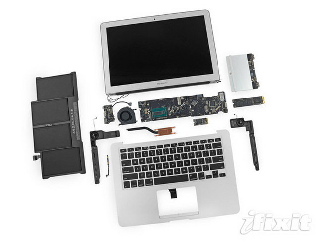 "phẫu thuật" Macbook Air 13 inch cũ chính hãng