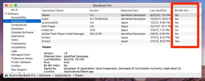 Những ứng dụng 32 bit và sẽ không được hỗ trợ trên Mac trong tương lai - ảnh 5