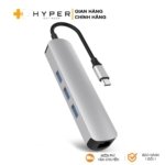 Cáp chuyển HyperDrive 6 in 1 Type-C to HDMI/USB-C/USB-A/LAN (HD233B) - ảnh 3