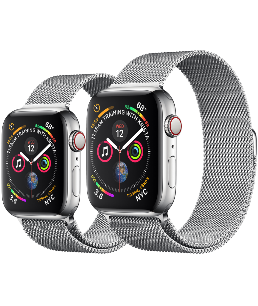 Apple Watch Series 4 GPS+Cellular (Thép/40mm/Milan) – New - ảnh 2