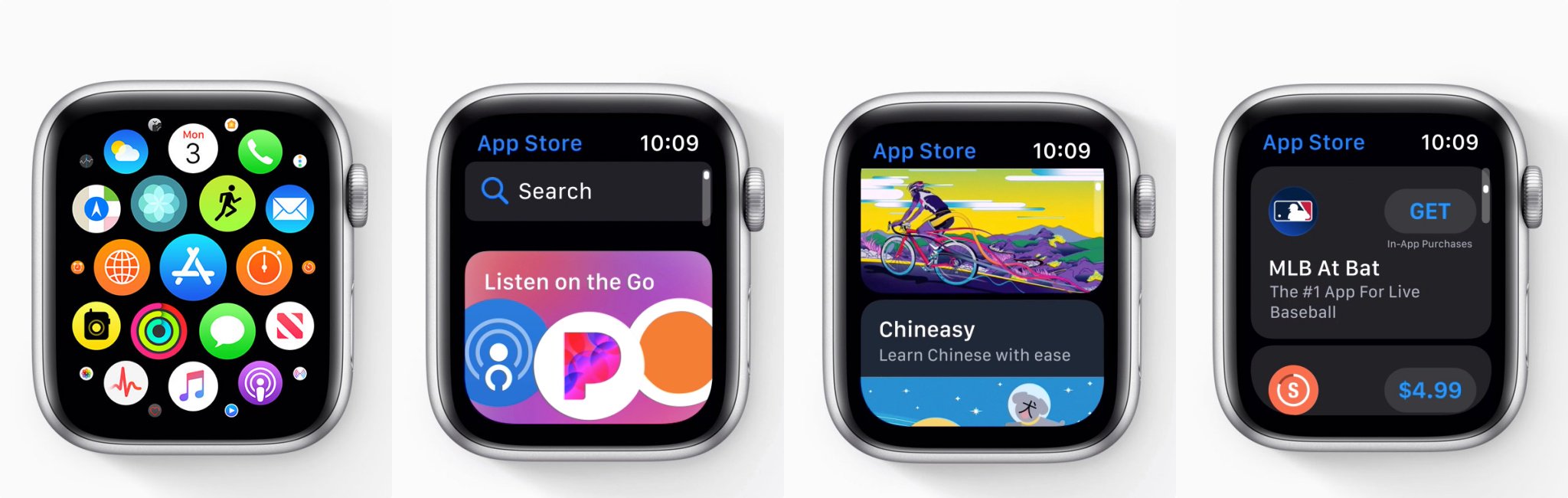 watchOS 6 ra mắt : Appstore riêng, theo dõi chu kì kinh nguyệt, thêm nhiều mặt đồng hồ và chức năng theo dõi sức khoẻ. - ảnh 4