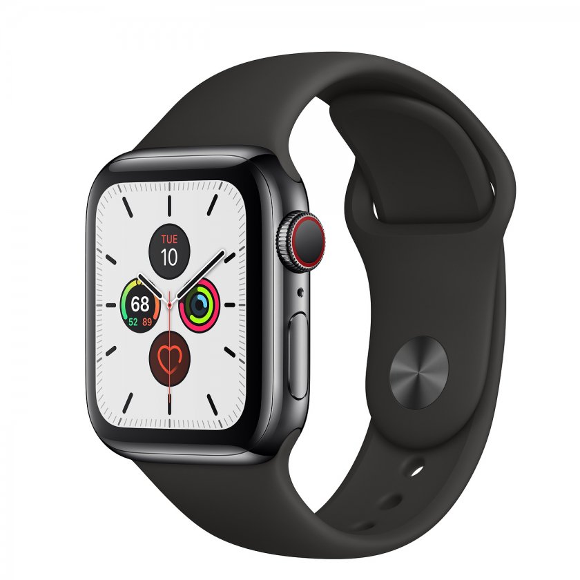 Apple Watch Series 5 GPS + Cellular ( Thép/40mm/Sport ) - ảnh 2