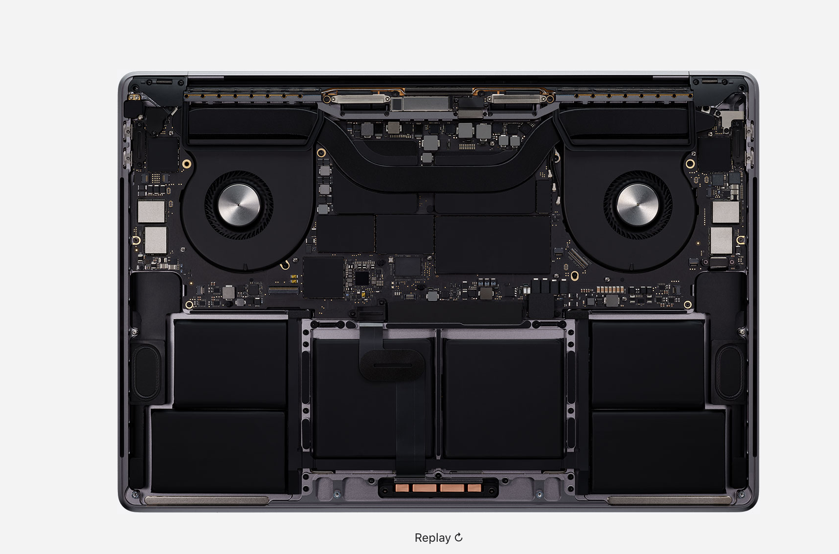 Macbook Pro 16” mới : Viền màn hình siêu mỏng, bàn phím Magic Keyboard, chip 8 nhân, 6 loa, option 8TB SSD - ảnh 5