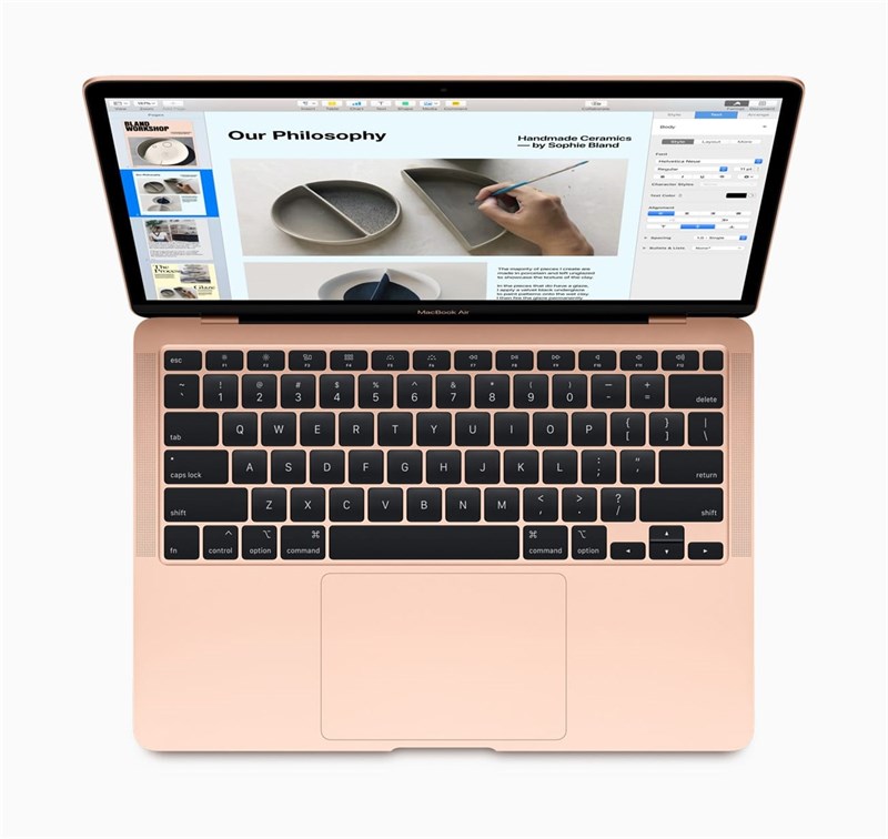 bàn phím macbook air 2020