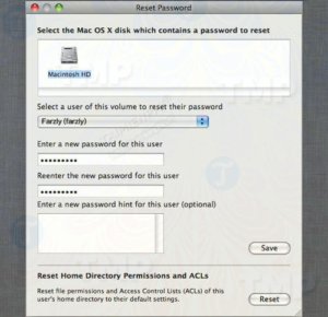 Reset password qua Recovery mode