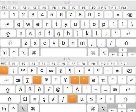 Alt keys