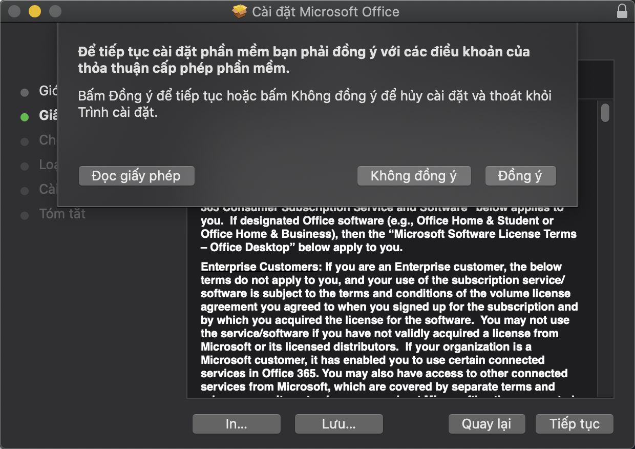 Hướng dẫn cài đặt Office trên các thiết bị MacBook 