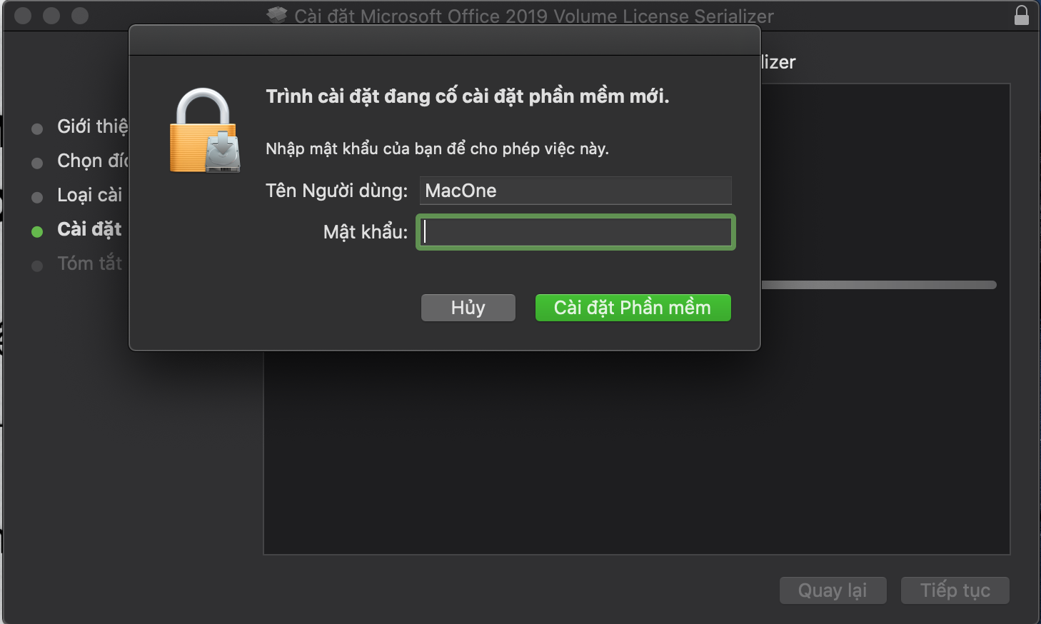 Hướng dẫn cài đặt Office trên các thiết bị MacBook 