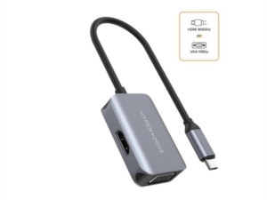 Cáp chuyển HyperDrive 4K 2 in 1 Type-C to HDMI/VGA (HDC2HV)