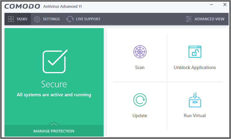 comodo antivirus