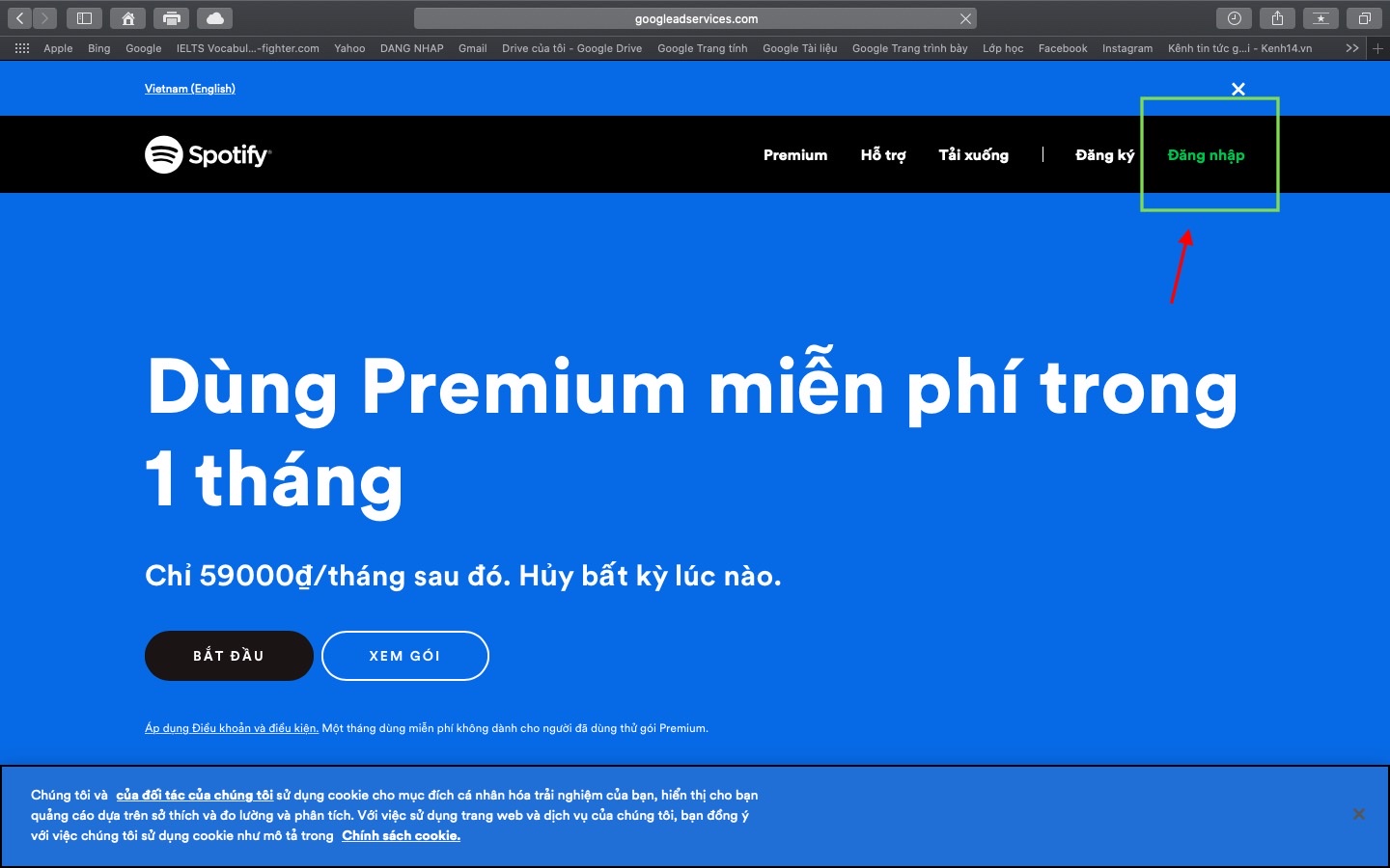 Cách nghe Spotify trên MacBook - ảnh 2