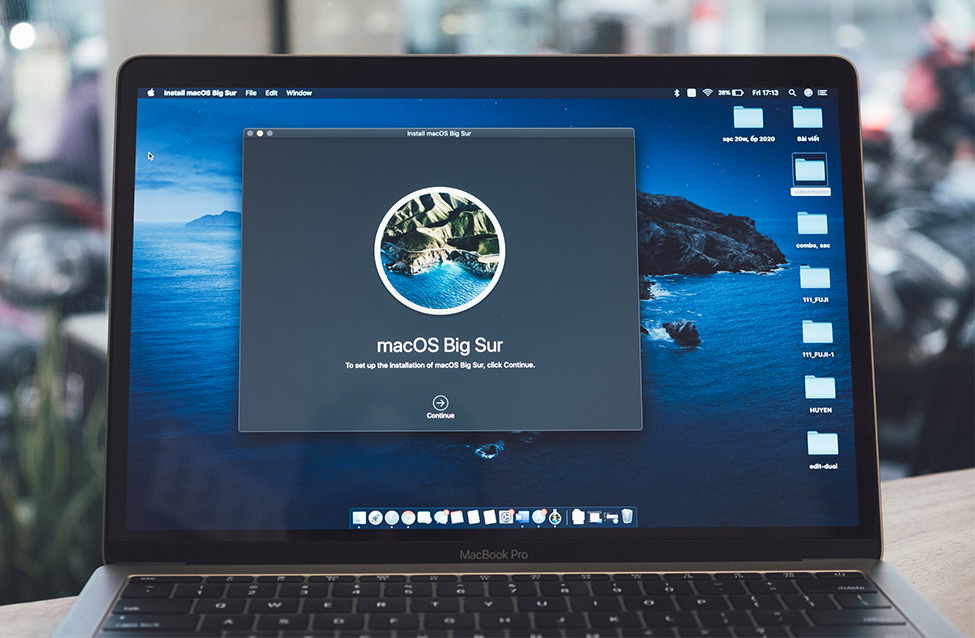 tạo bộ cài macOS