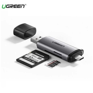 Đầu đọc thẻ SD, TF cổng Type-C, USB 3.0 Ugreen (50706) - ảnh 3