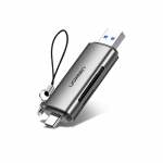 Đầu đọc thẻ SD, TF cổng Type-C, USB 3.0 Ugreen (50706) - ảnh 3