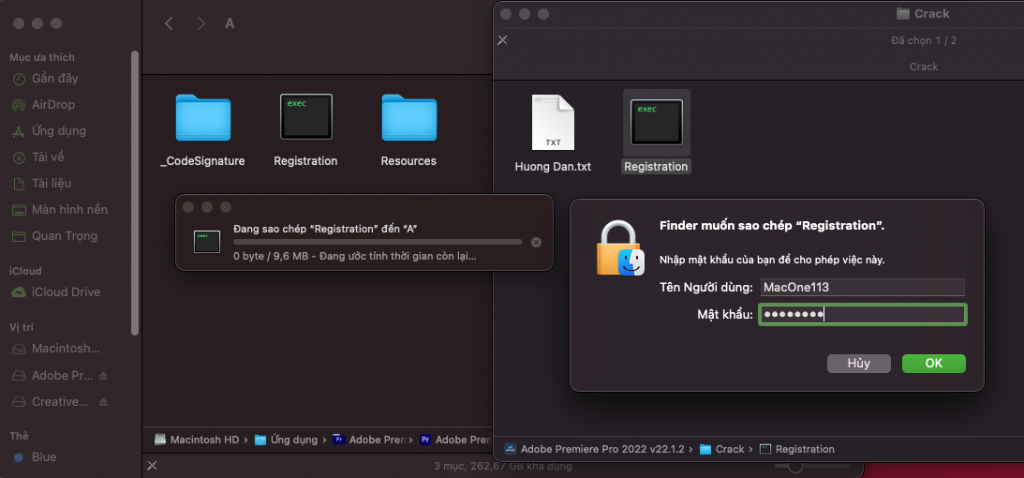 cài file Crack 3