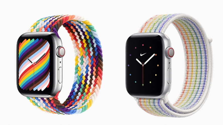 Apple Watch Pride Band: Loạt dây đeo mới tri ân cộng đồng LGBTQIA+ 2022