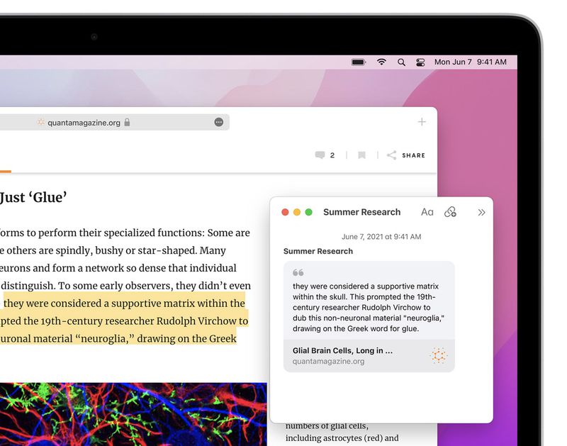 quick note macOS 13