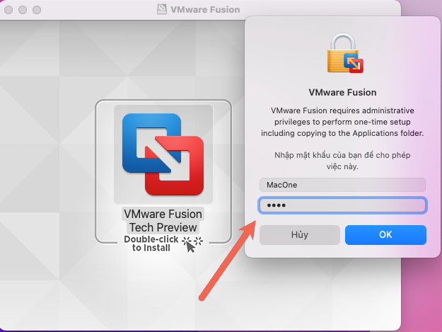 VMware Fusion native M1
