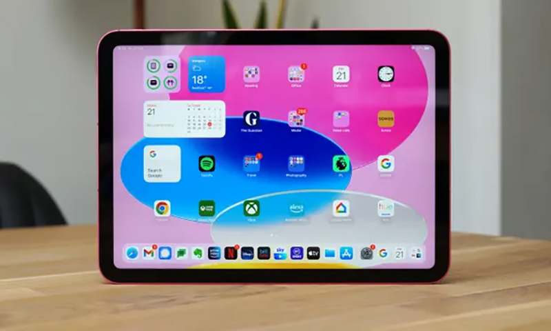 Màn hình lớn kèm tính năng hiển thị iPad Gen 9 và iPad Gen 10:
