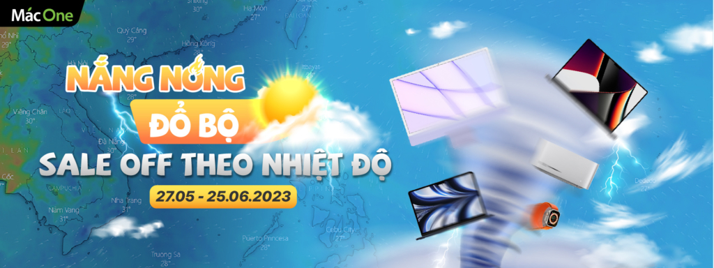 Nắng nóng đổ bộ – Sale off theo nhiệt độ ! Giảm giá không giới hạn