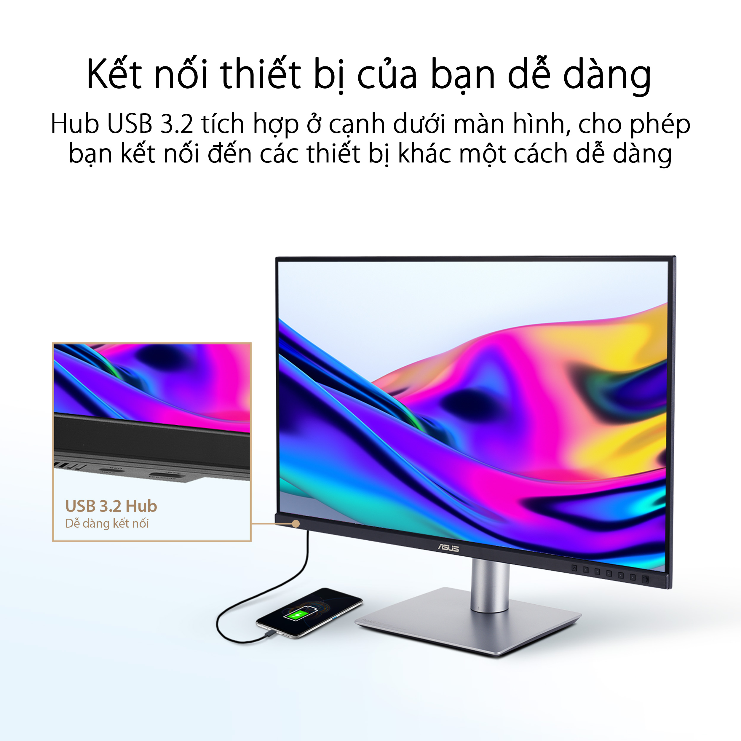 Màn hình ASUS ProArt Display PA279CRV – 27″ 4K UHD IPS – NEW - ảnh 6