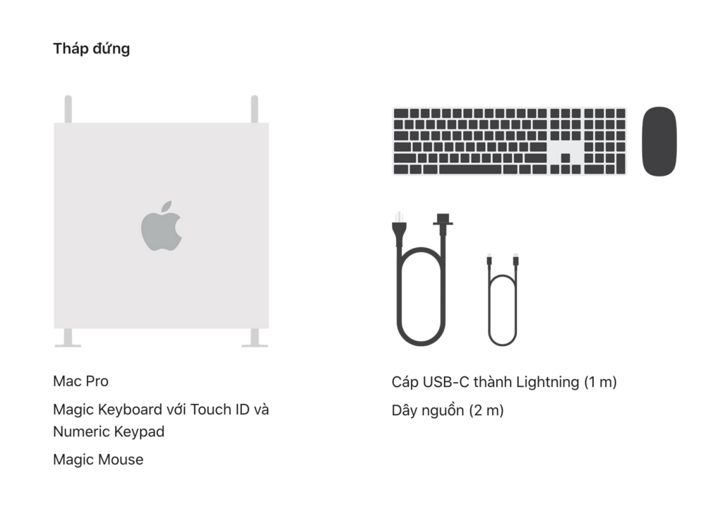 Mac Pro 2023 Apple M2 Ultra 24-core CPU 76-core GPU 64GB RAM 1TB SSD – NEW - ảnh 8
