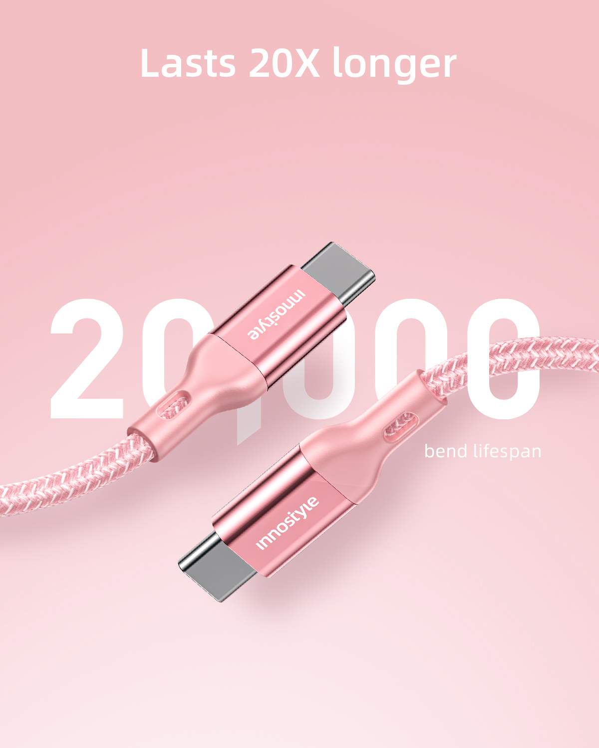 Cáp Innostyle PowerFlex USB-C to USB-C 1.5m 60W - ảnh 5