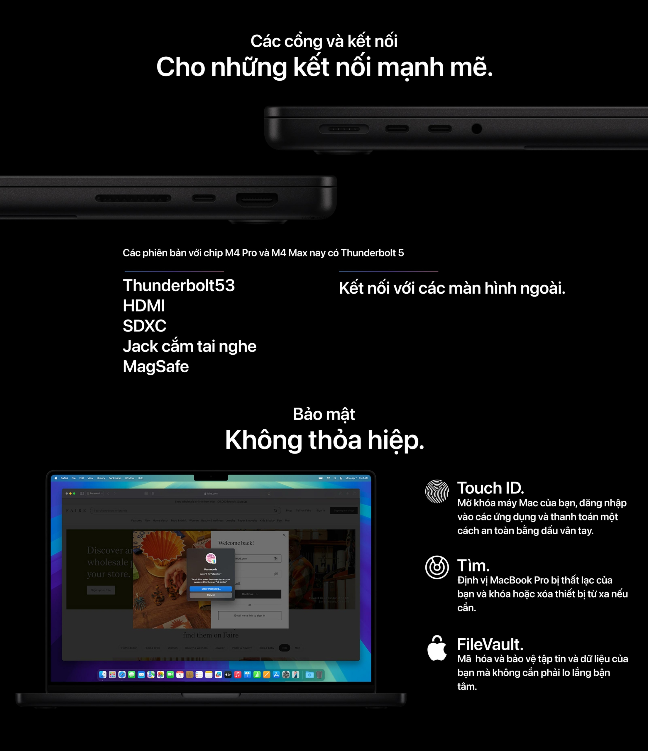 MacBook Pro 16 inch chip M4 Pro 14-CPU 20-GPU - ảnh 2