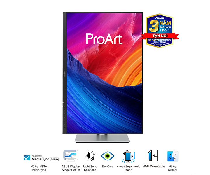 Màn hình ASUS ProArt Display PA248QFV (PA248QV Gen 2) – 24.1″ WUXGA IPS – NEW - ảnh 5