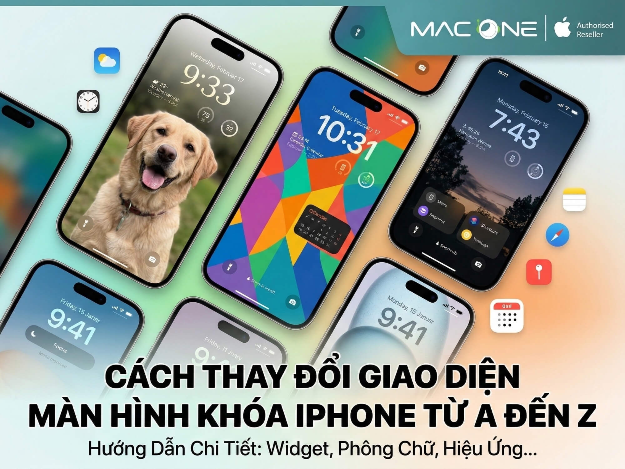 Cách thay đổi giao diện màn hình khóa iPhone từ A đến Z