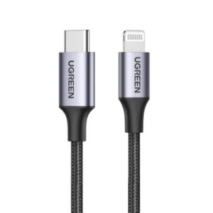 Cáp Ugreen USB-C to Lightning dài 1m chuẩn MFI 60759