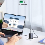 Củ sạc nhanh GaN 65W Ugreen 10335 CD244, 3 cổng, 2 USB-C và 1 USB Type-A - ảnh 5